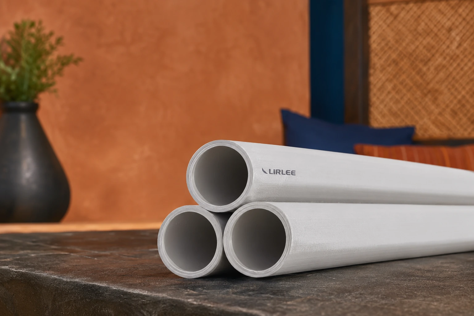 PVC waste pipe openings displayed by size